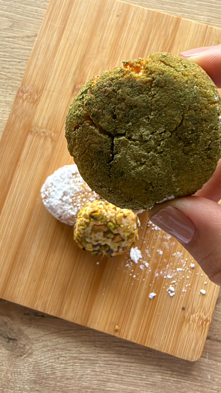 Galletas de Matcha Nevado